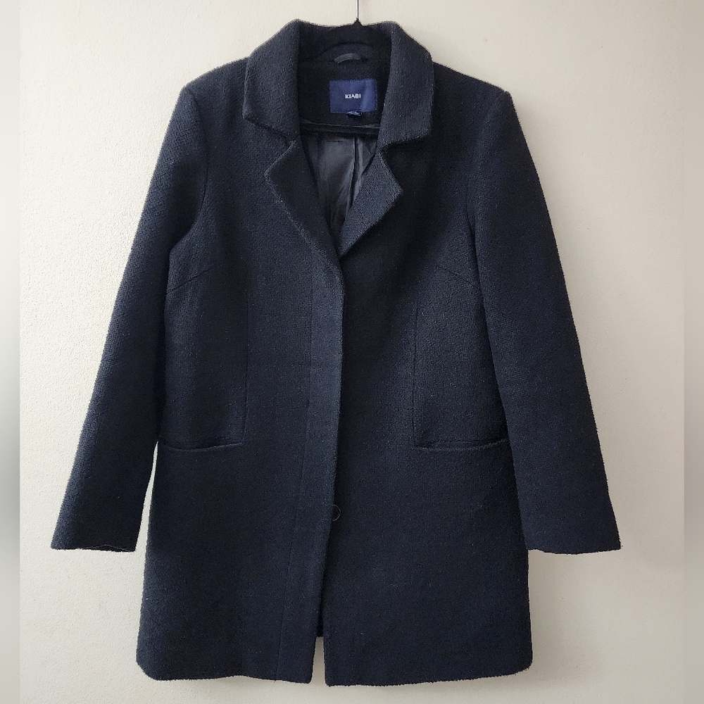 Chic Black Trench Coat